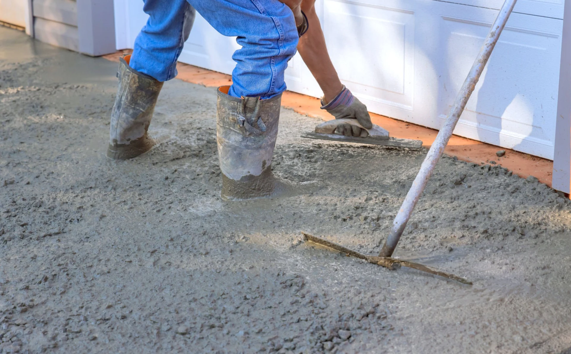 Concrete surface example