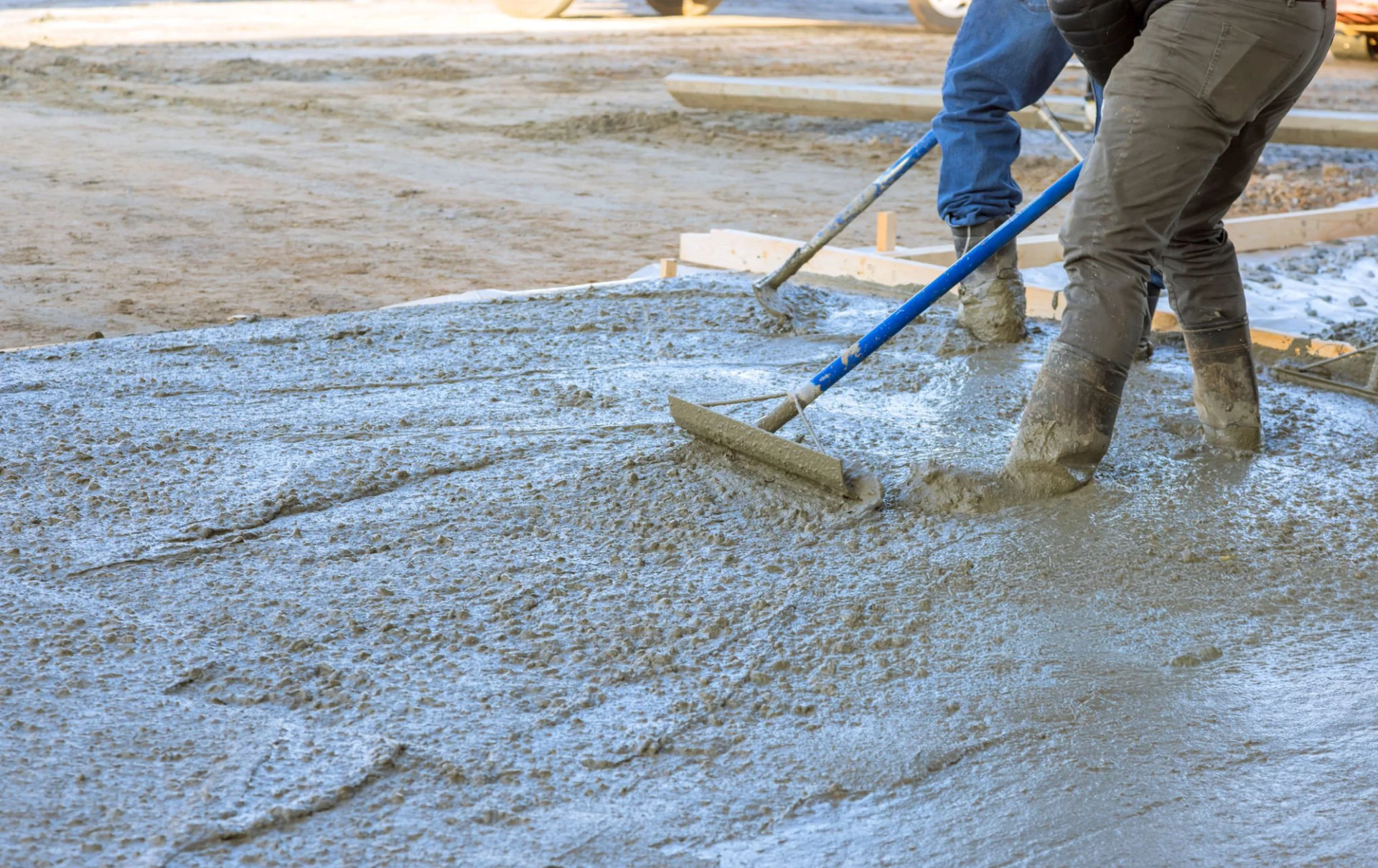 Concrete surface example