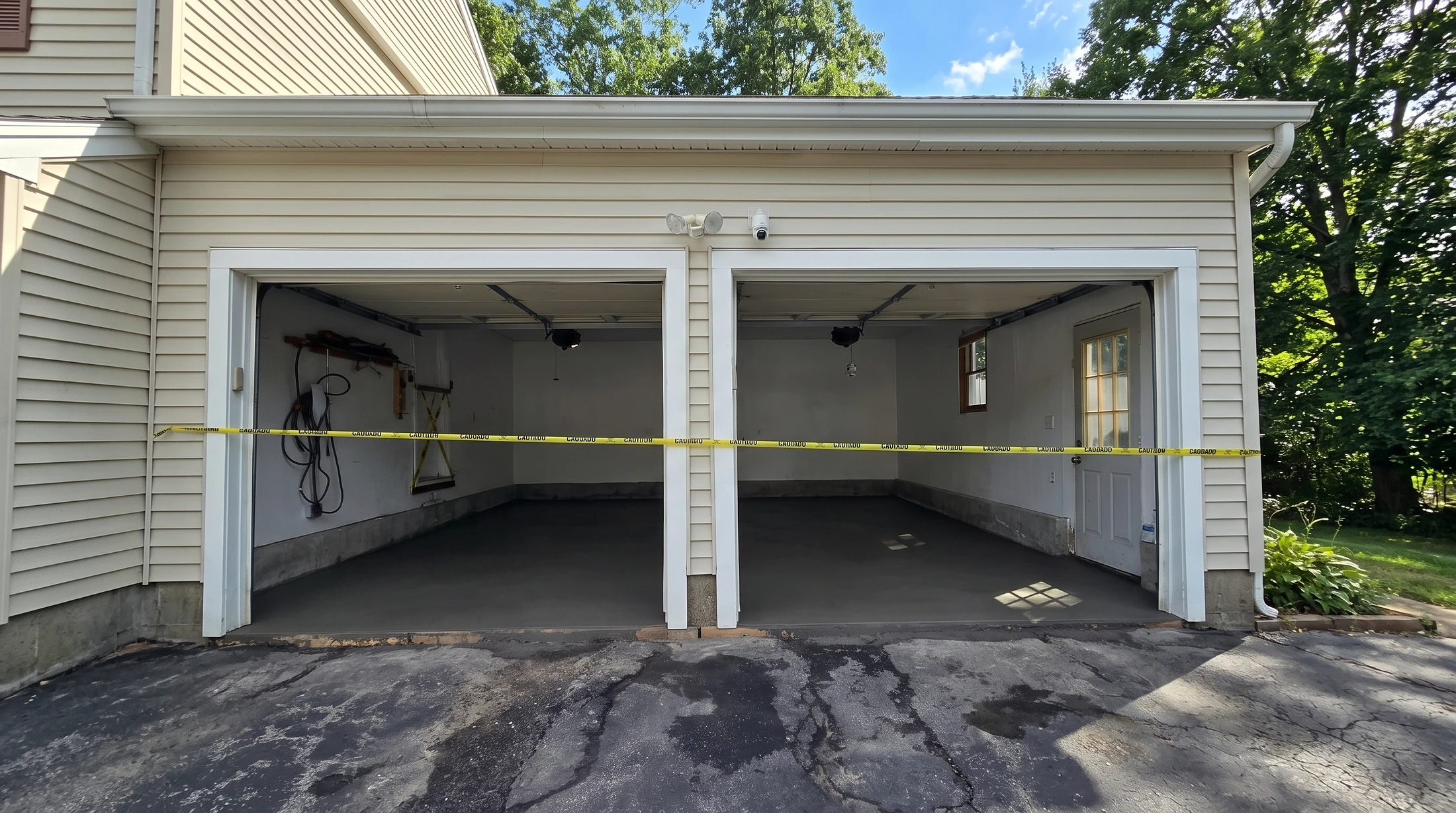 Driveway masonry work