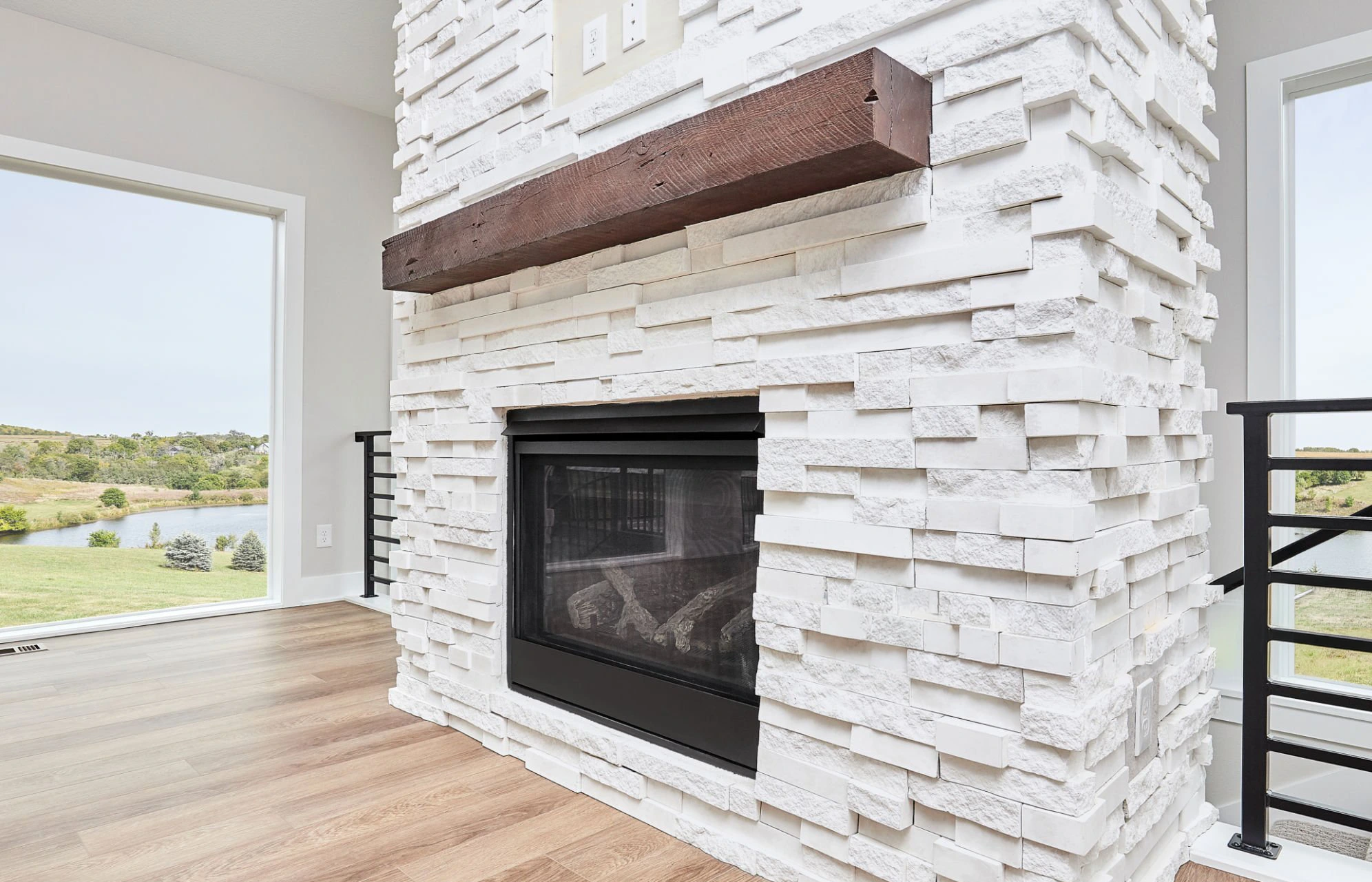 Stone fireplace and masonry craftsmanship in Massachusetts