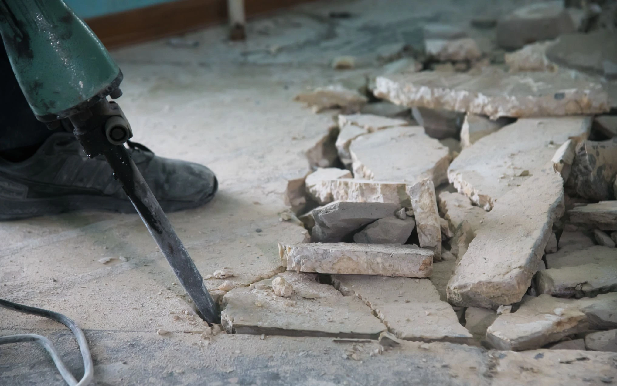 Masonry removal work example
