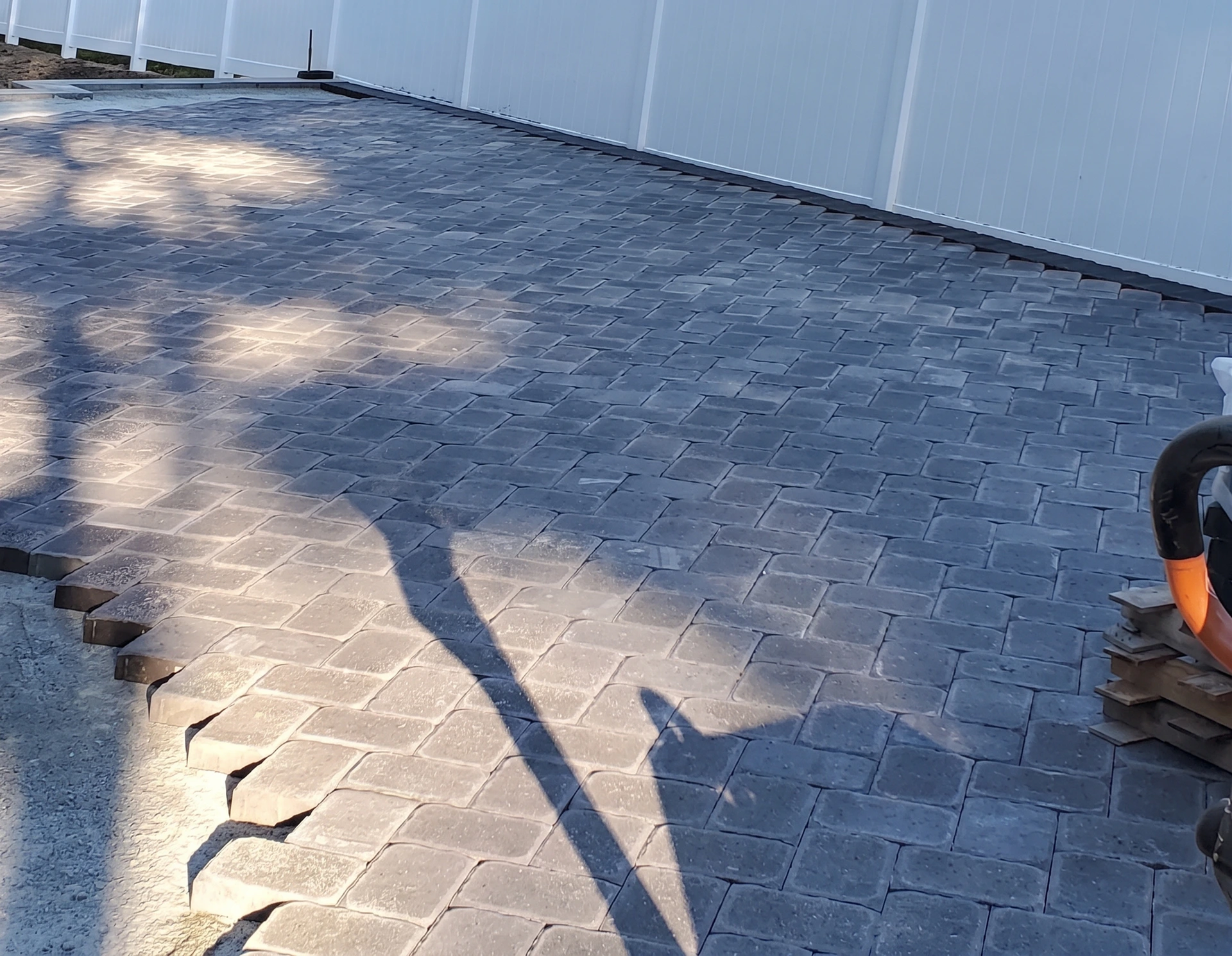 Mortar repointing on masonry