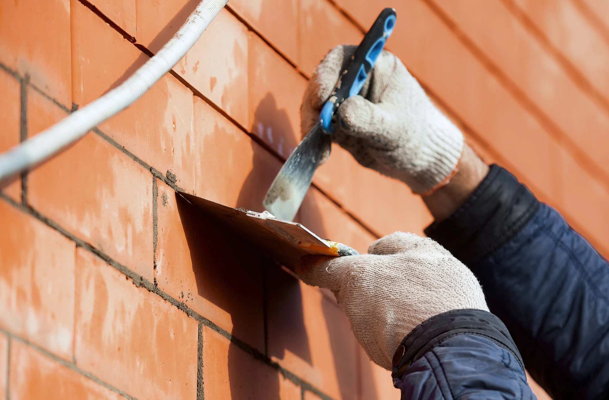 Stone and masonry project detail related to mortar and stone masonry repairs