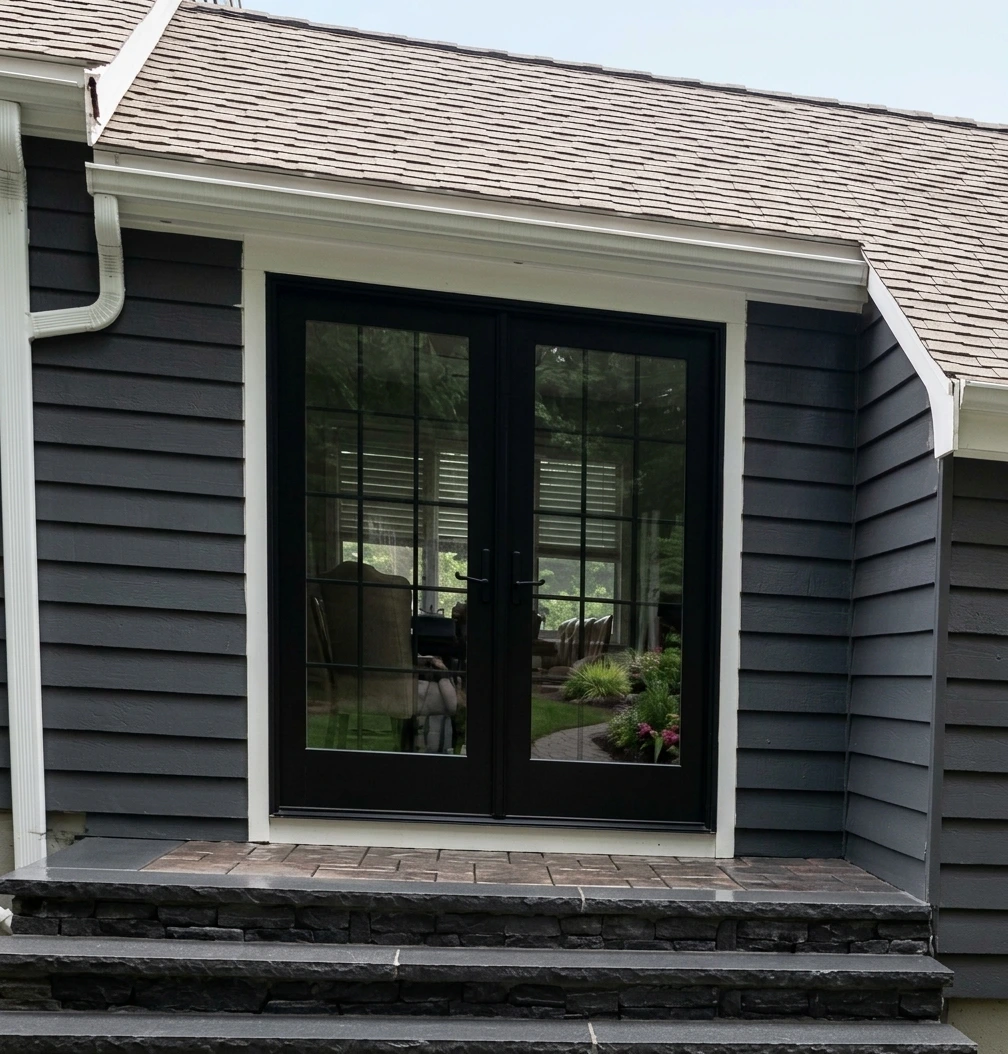 Masonry entrance steps