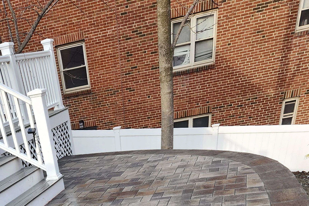 Stone veneer project completed by Ramirez Masonry